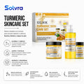 Set de Cuidado Facial con Cúrcuma – Piel Iluminada y Libre de Imperfecciones