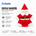 Disfraz Navideño para Mascotas – Traje Divertido de Pie para Perros y Gatos
