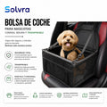 Bolso Transportador para Mascotas – Transpirable y Seguro para Viajes